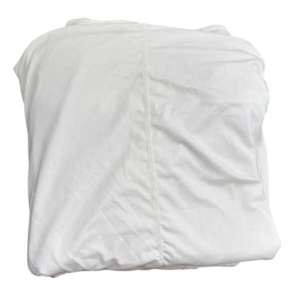 Sheex Ivory Flat Sheet Queen Size Cooling Performance Comfort - Flat Sheet Only - Picture 1 of 5